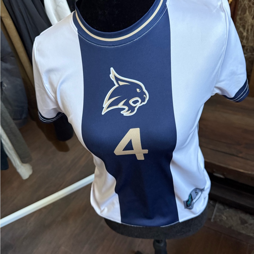 Women's Blue and White Jersey